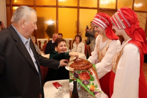 Прошла Торжественная церемония чествования супружеских пар, проживших 50 и более лет