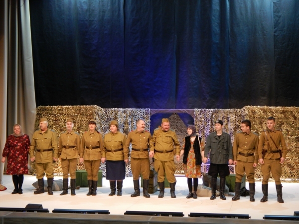 Спектакль &quot;Рядовые&quot; по пьесе А.А. Дударева.