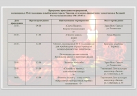 Программа проведения мероприятий, посвященных 83-й годовщине освобождения города Торопца от немецко-фашистских захватчиков в Великой Отечественной войне 1941-1945 гг.